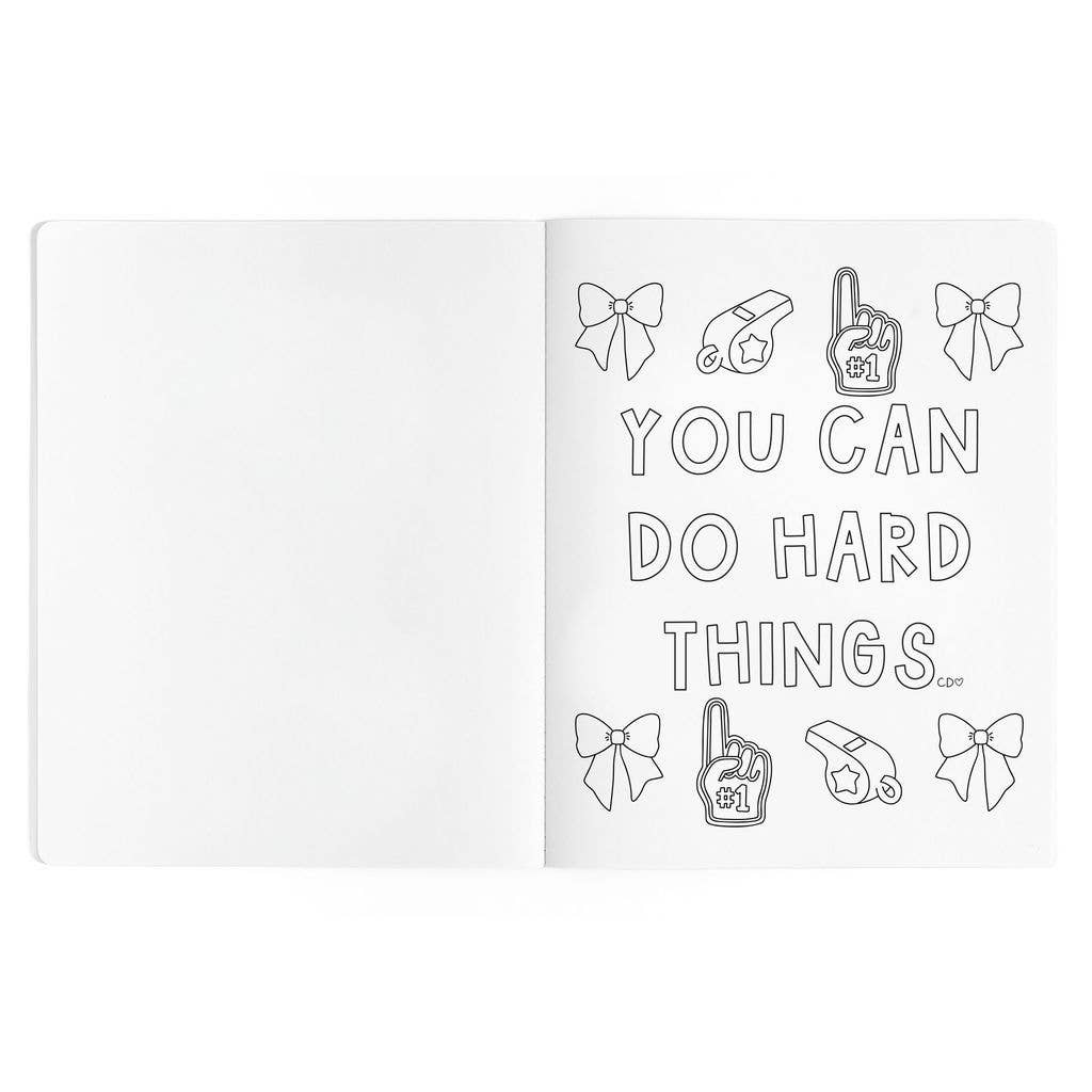 Game Day Sports-Themed Coloring Book