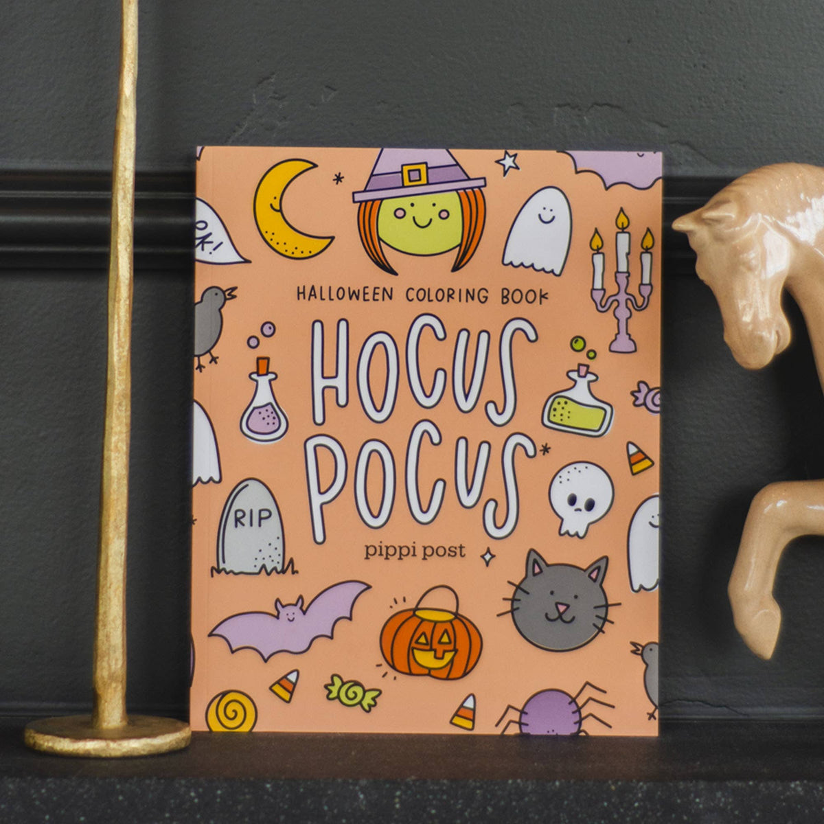 Hocus Pocus Halloween Coloring Book
