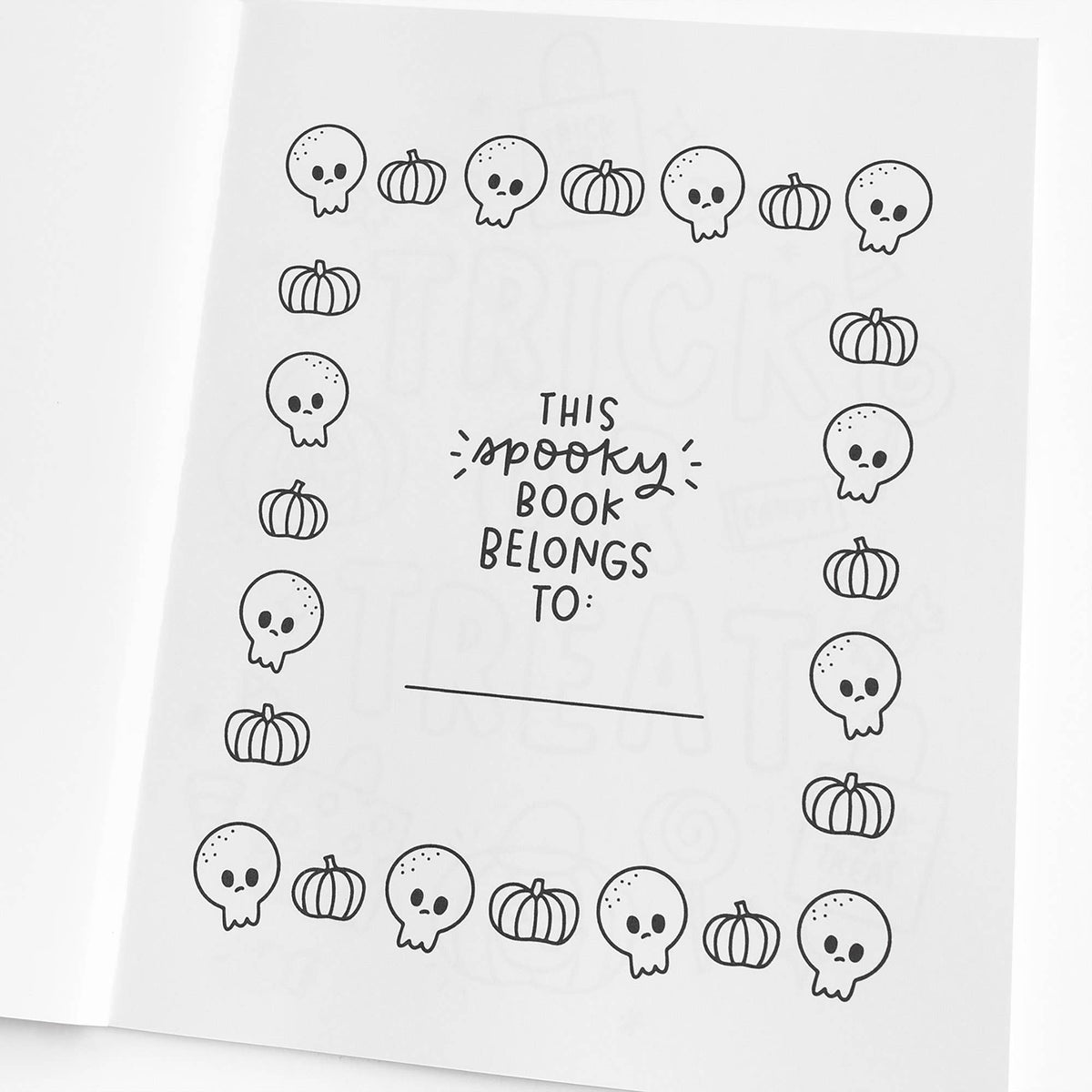 Hocus Pocus Halloween Coloring Book