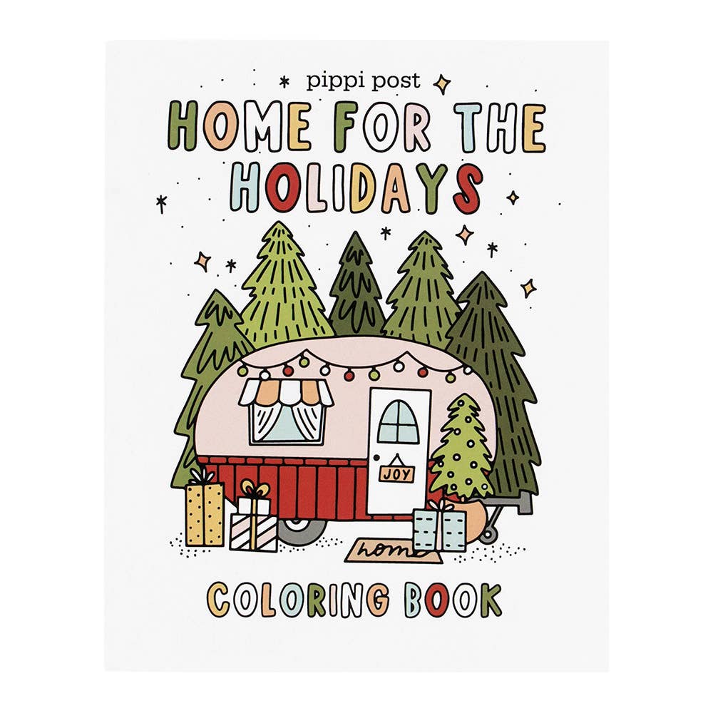 Home For the Holidays Coloring Book