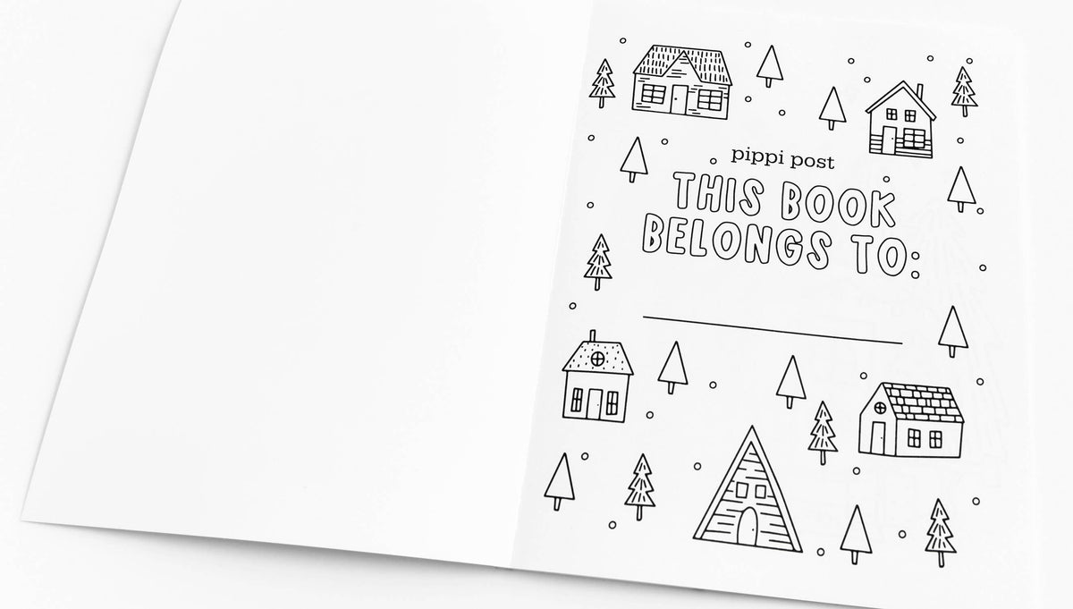 Home For the Holidays Coloring Book