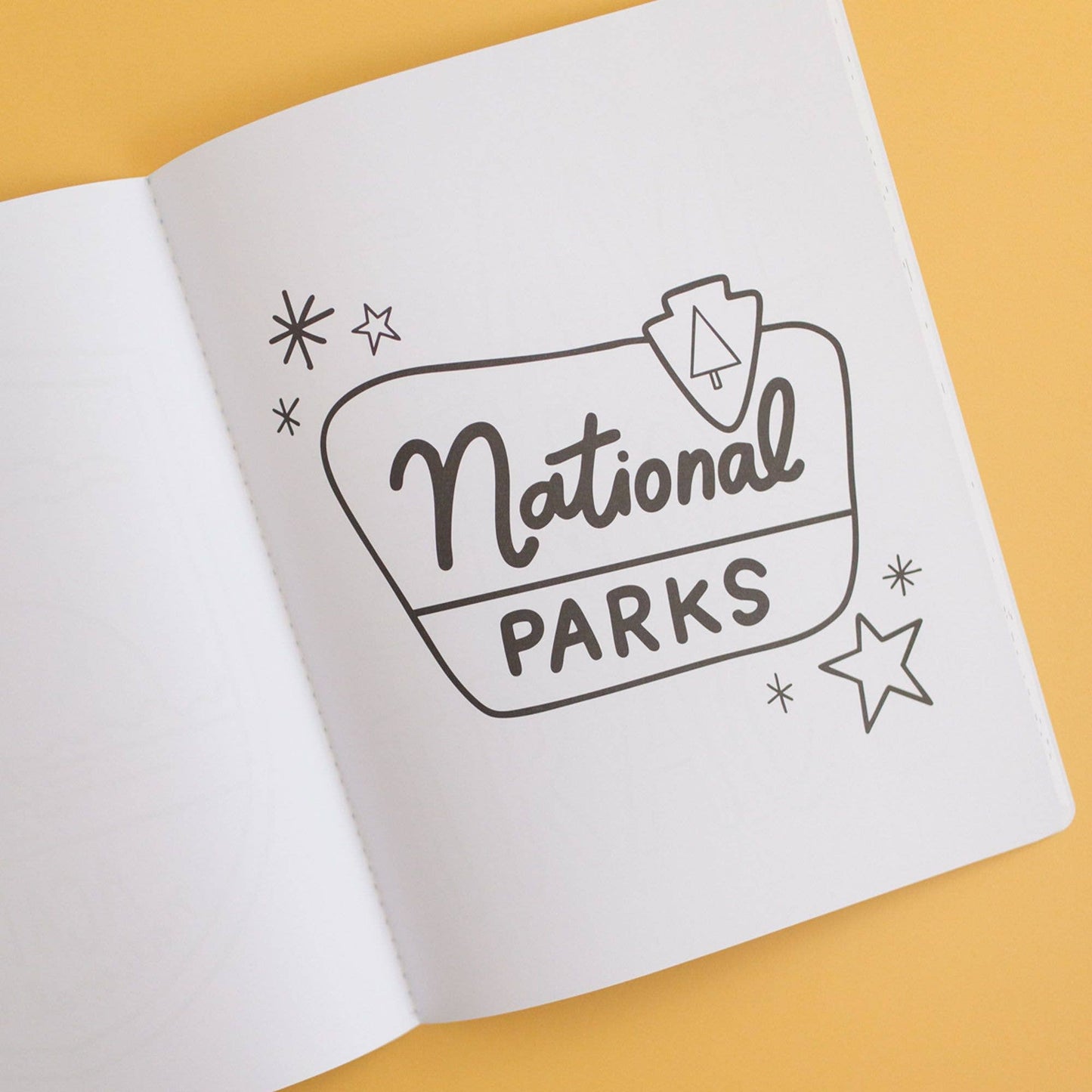 National Parks Coloring Book