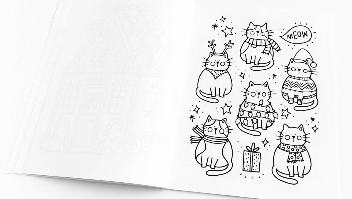 Home For the Holidays Coloring Book