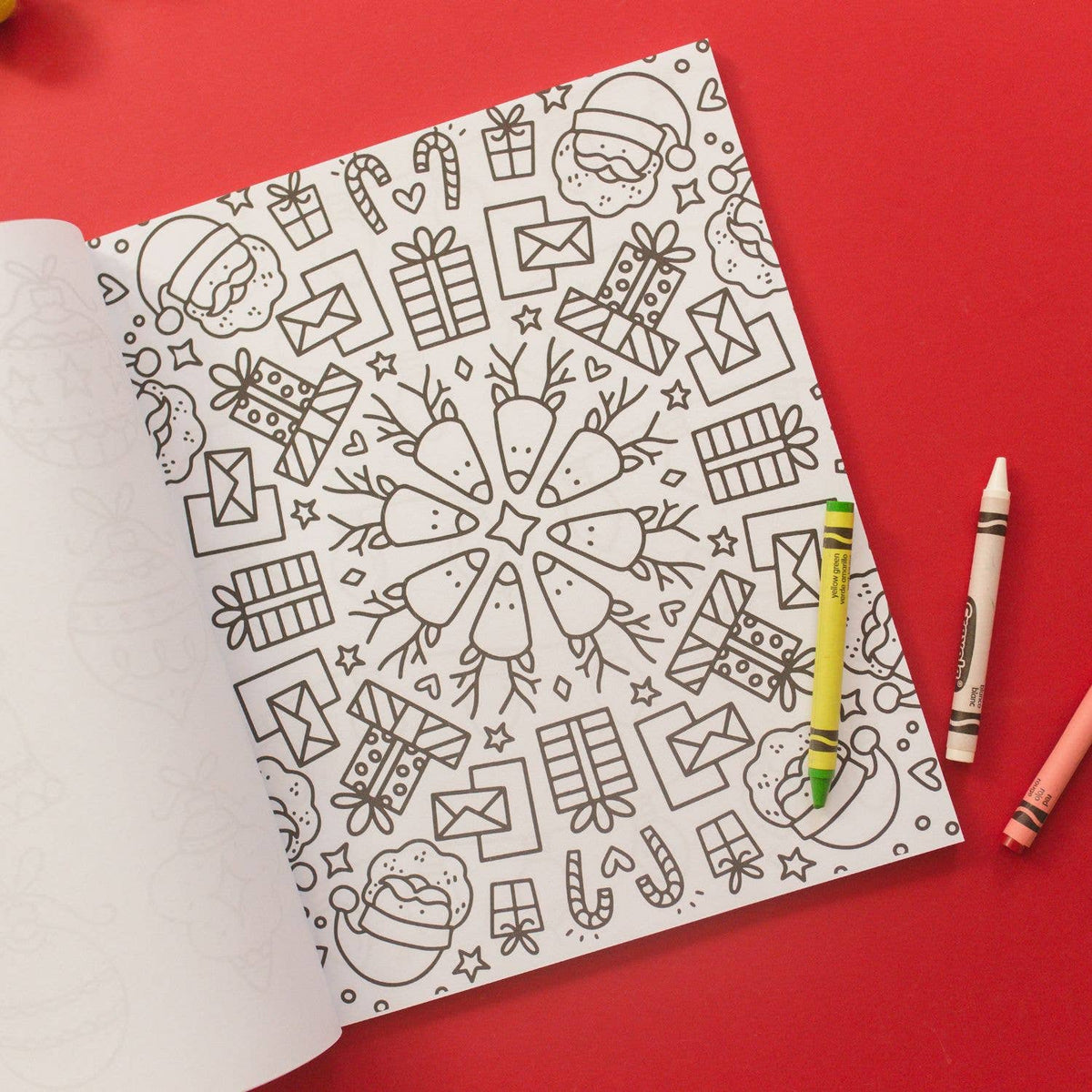 Home For the Holidays Coloring Book
