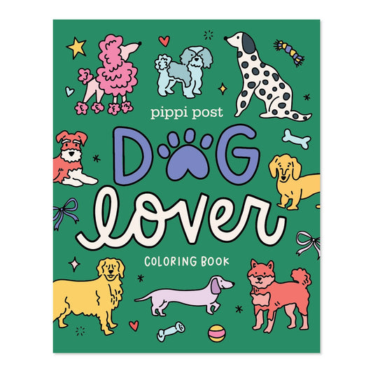 Dog Lover Coloring Book + 5 pk