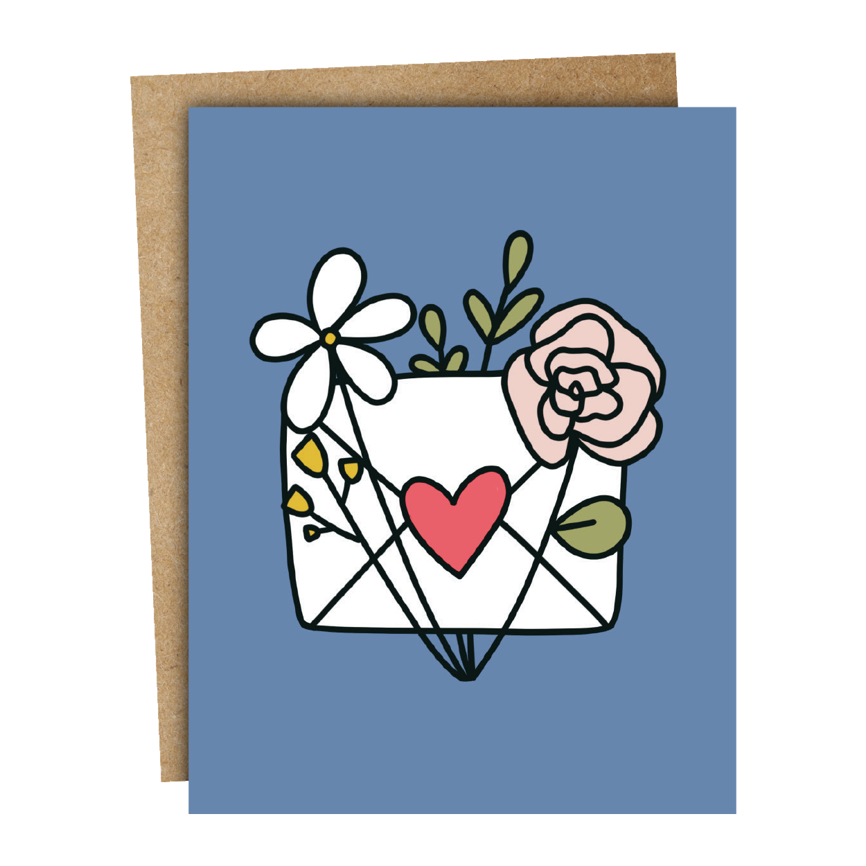 Floral Envelope Card