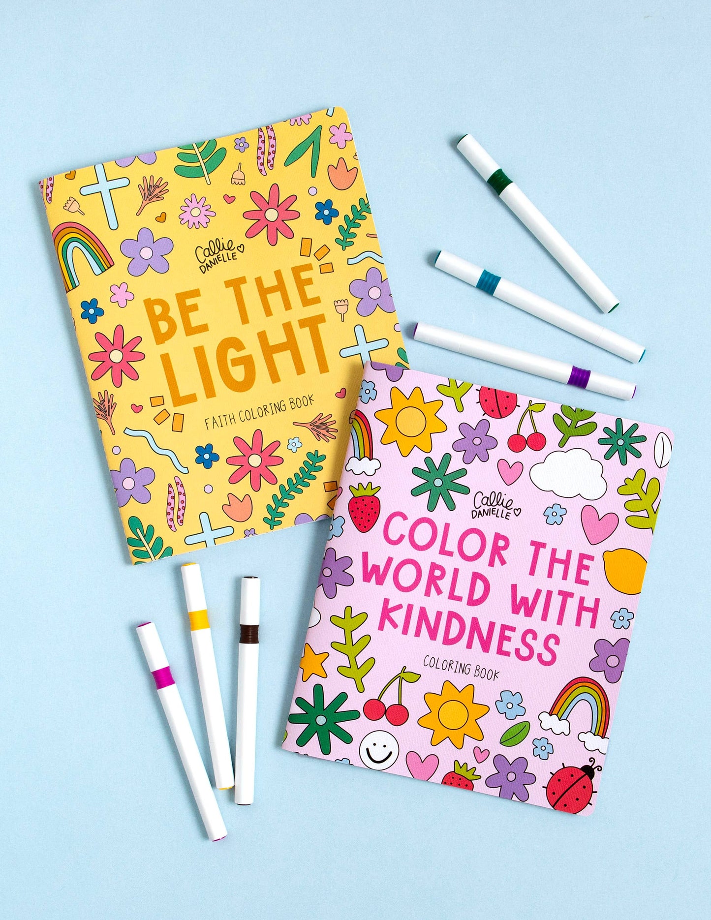 Color the World with Kindness Coloring Book + 5 pk