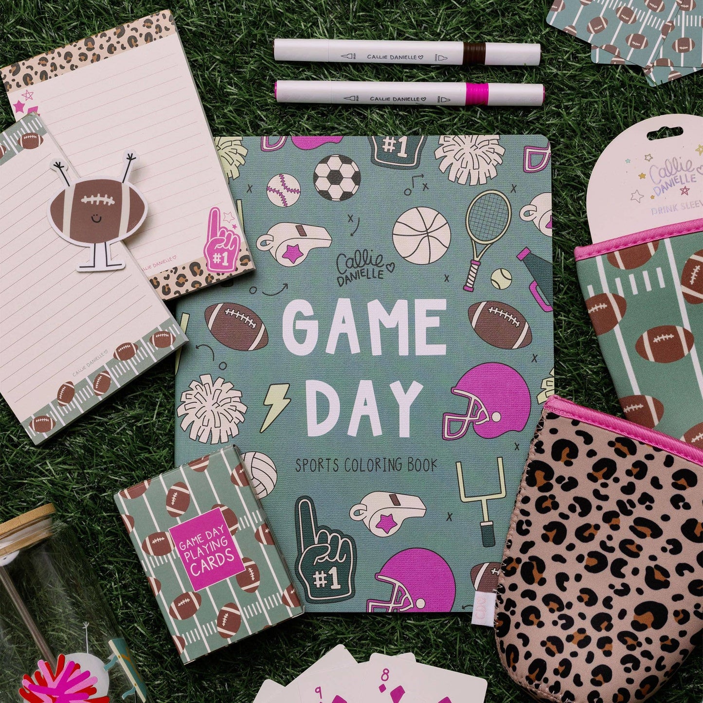 Game Day Sports-Themed Coloring Book