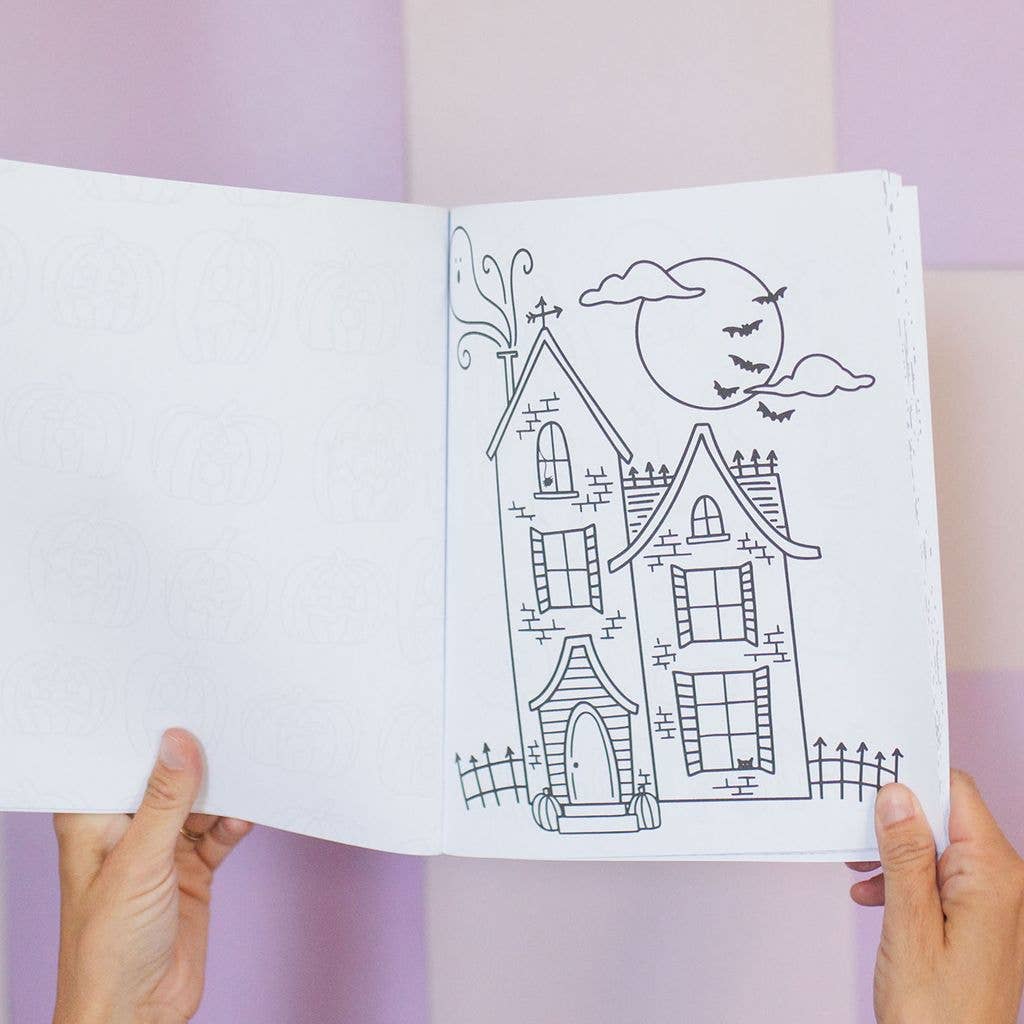 Hocus Pocus Halloween Coloring Book
