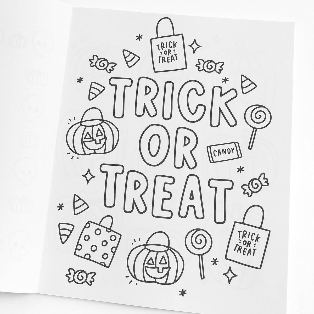 Hocus Pocus Halloween Coloring Book