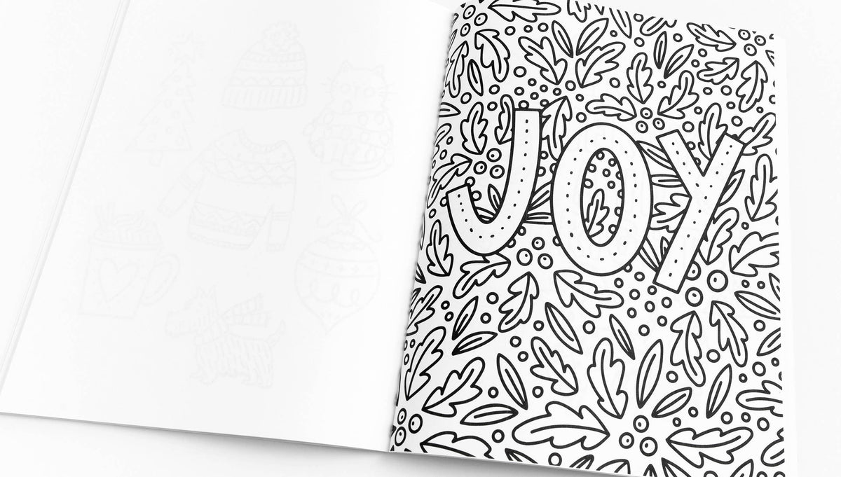 Home For the Holidays Coloring Book