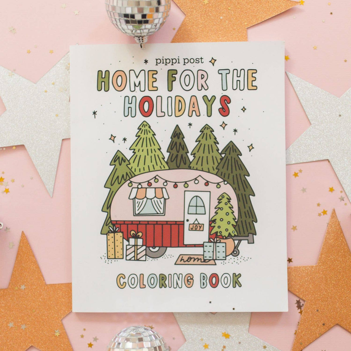 Home For the Holidays Coloring Book