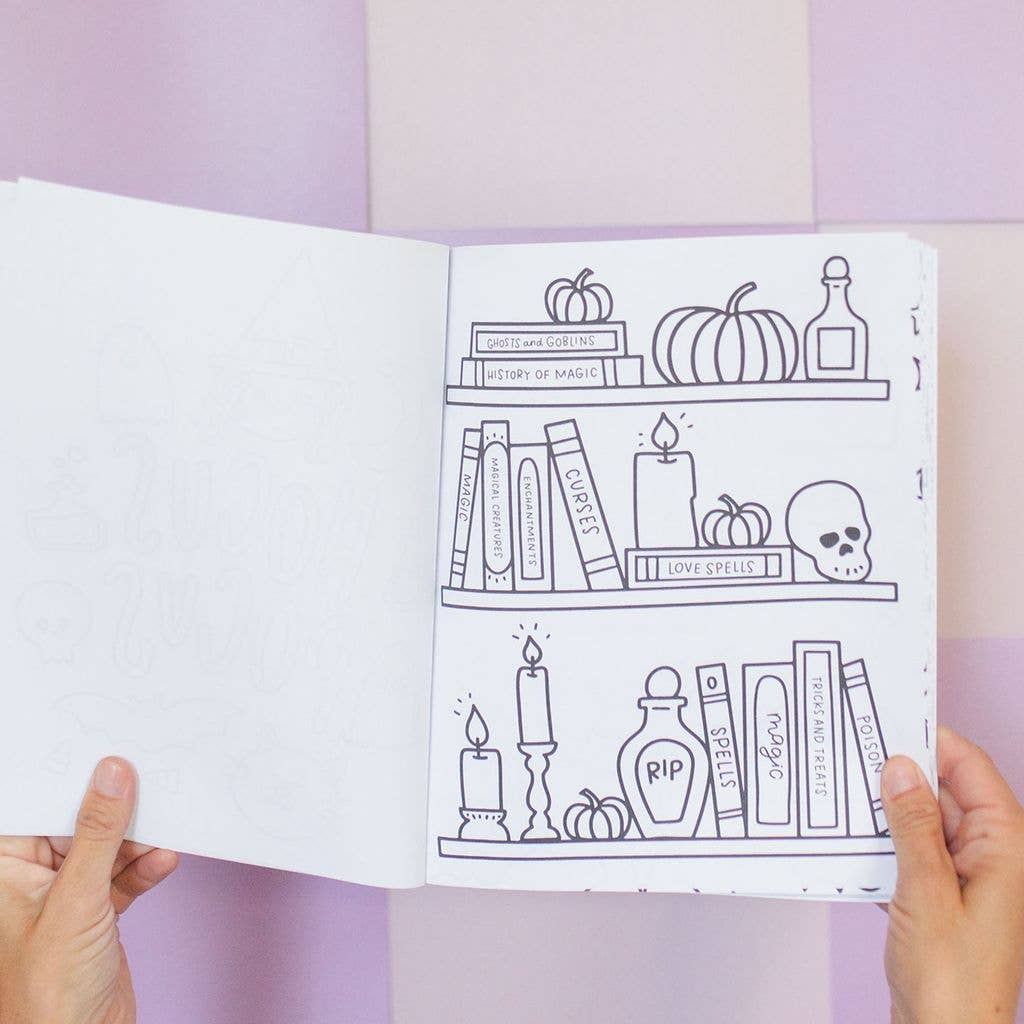 Hocus Pocus Halloween Coloring Book