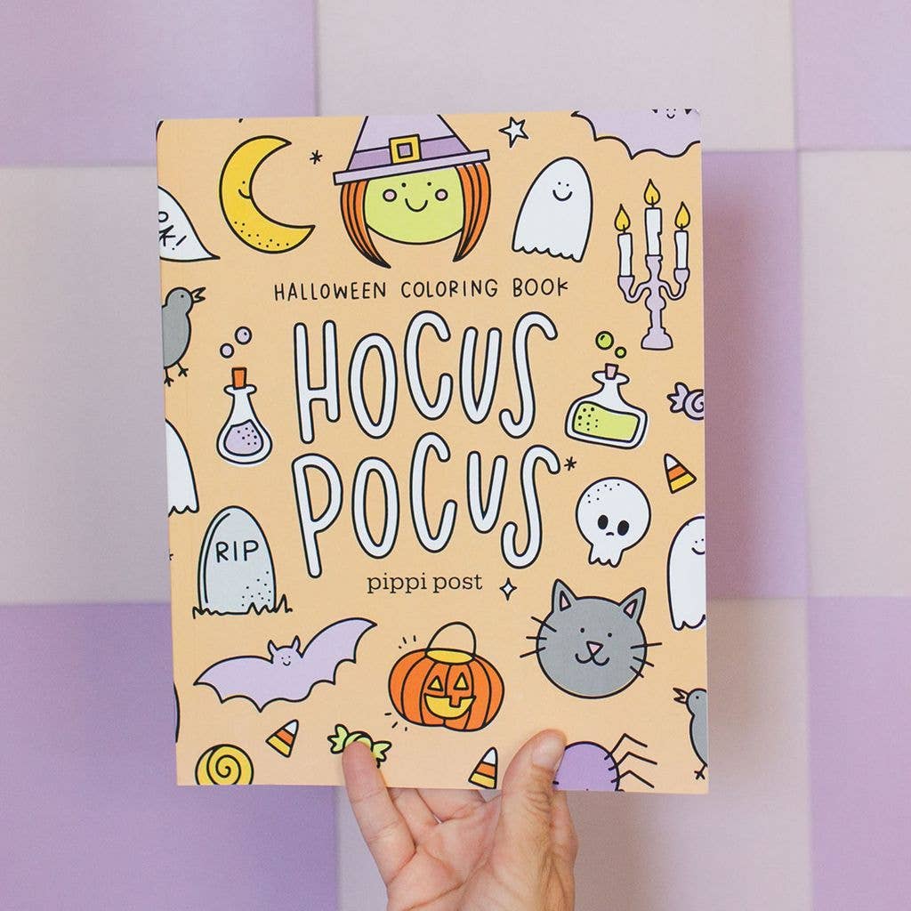 Hocus Pocus Halloween Coloring Book
