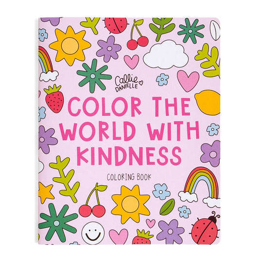 Color the World with Kindness Coloring Book + 5 pk