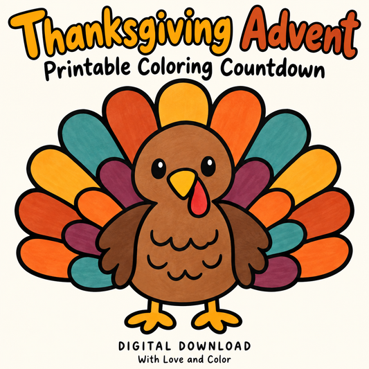 Thanksgiving Advent Printable