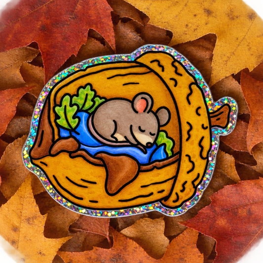 Acorn Mouse Sticker