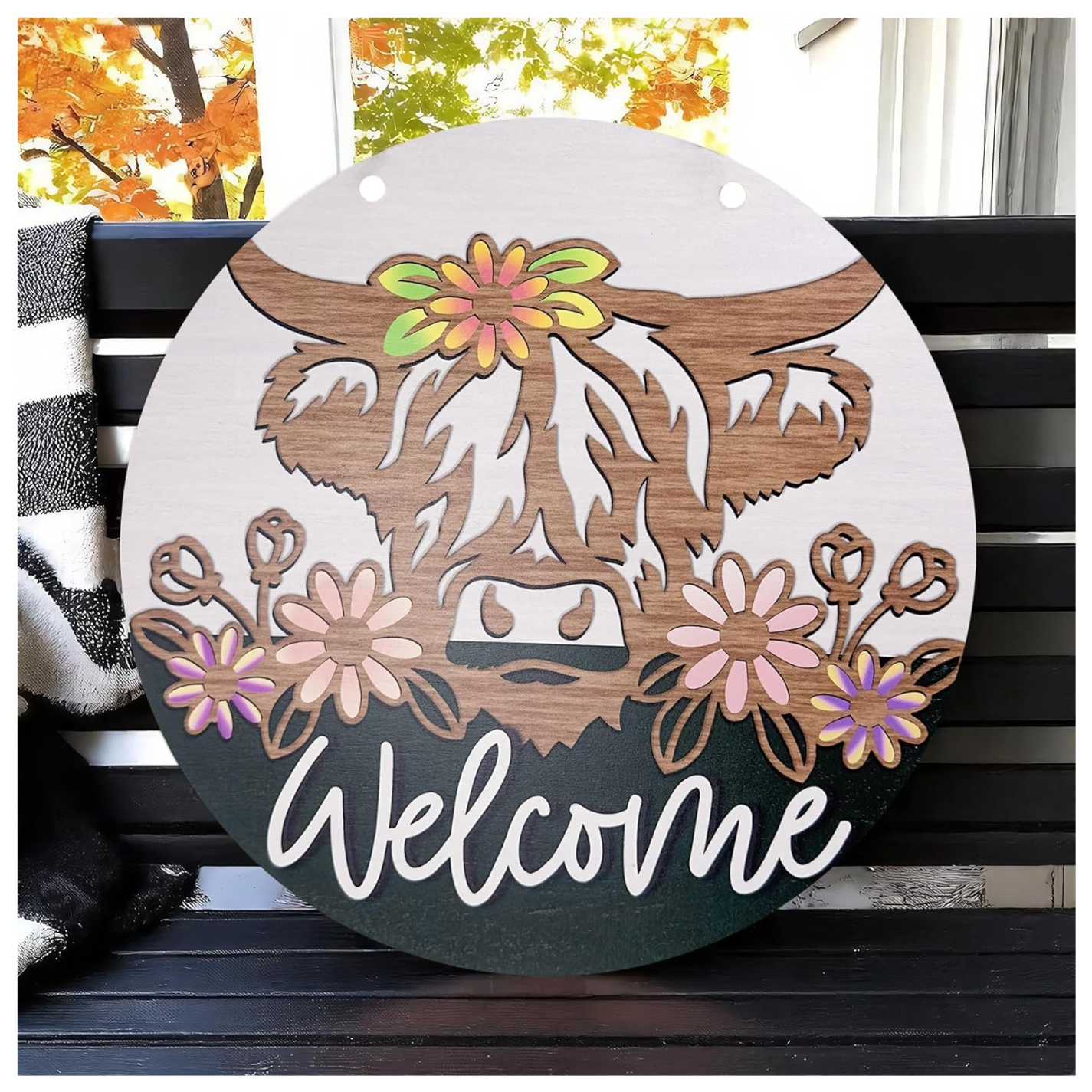 Farmhouse Style Welcome Sign - DIY