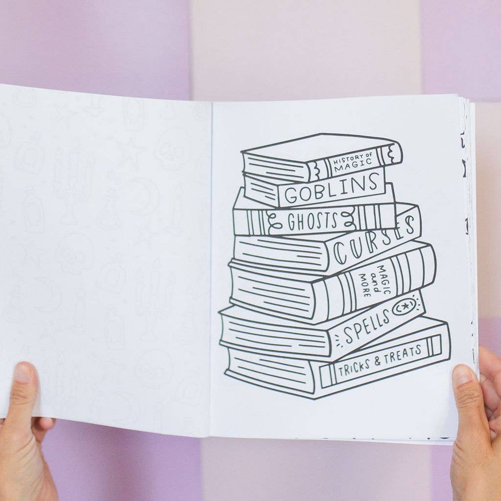 Hocus Pocus Halloween Coloring Book