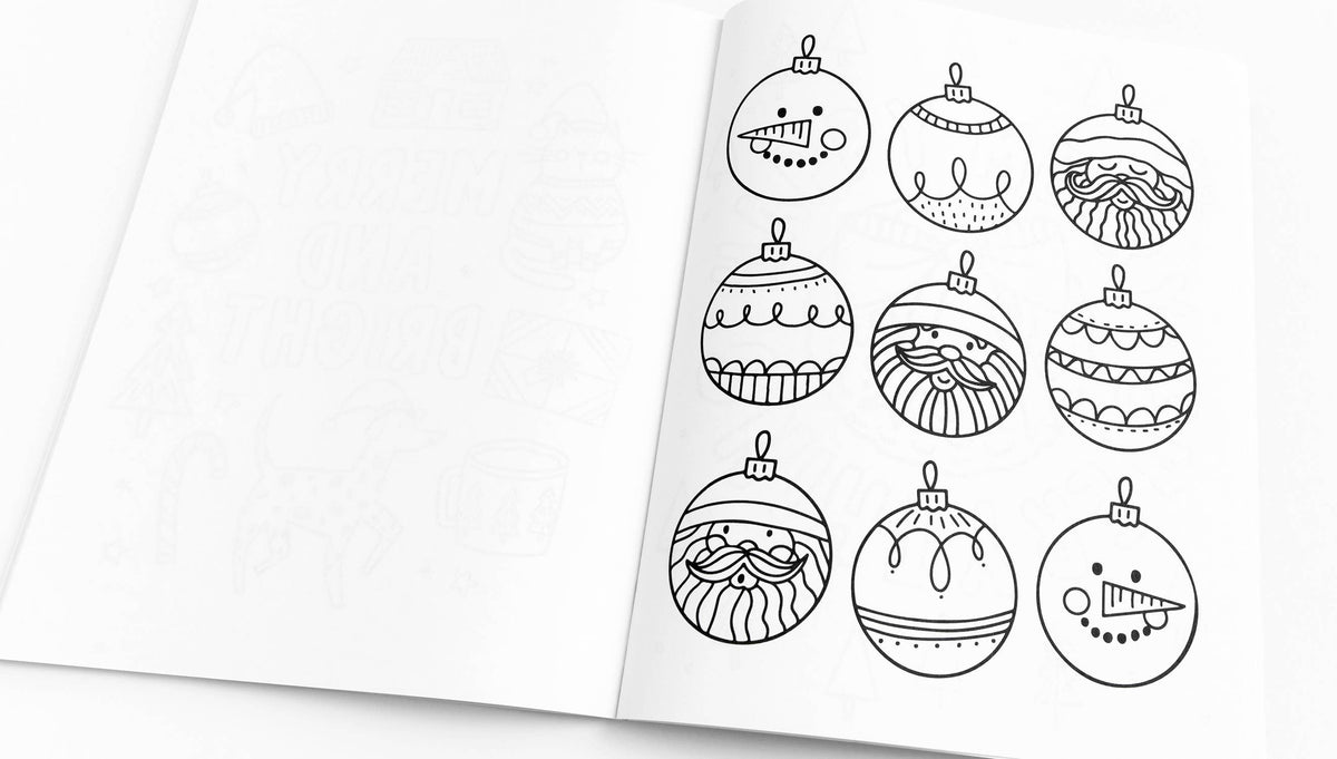 Home For the Holidays Coloring Book