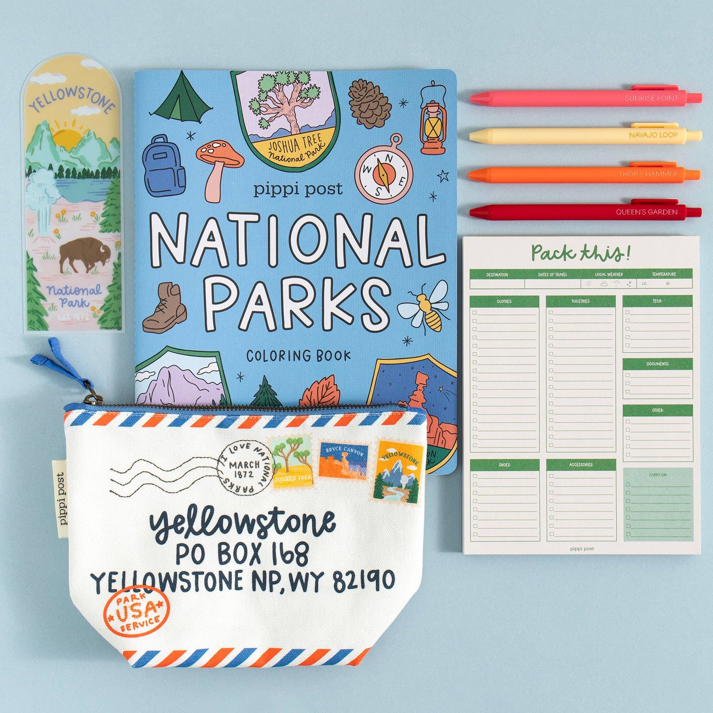 National Parks Coloring Book
